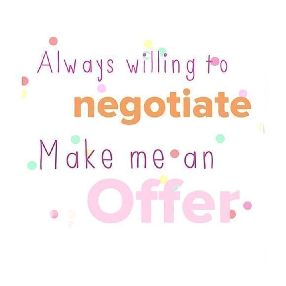 All offers‎ considered!:)